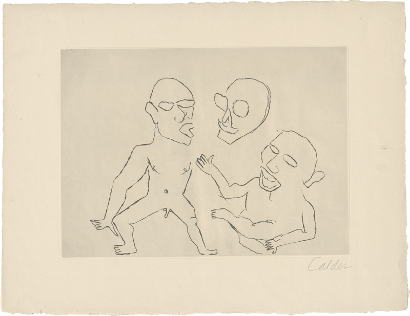 Lot 8185, Auction 127, Calder, Alexander, Santa Claus III