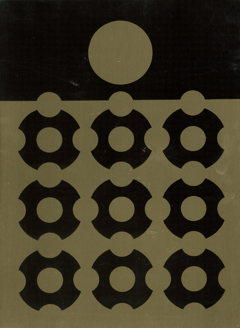 Lot 8307, Auction 127, Vasarely, Victor, Epsilon (gold) (?)